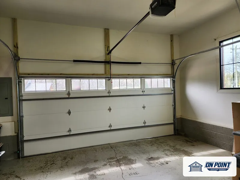 New door and opener, photo from one of our jobs